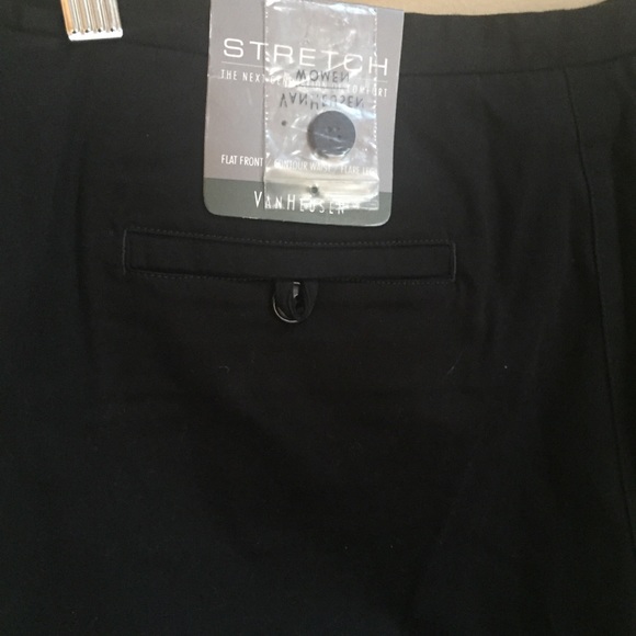 NWT Van Heusen Flare Leg Contour Waist Mid-Rise Stretch Pants Sz 8 - Picture 10 of 11